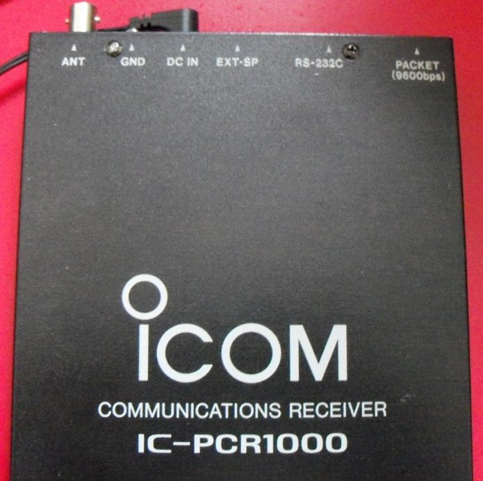 Icom pcr 1000 подключение через usb адаптер